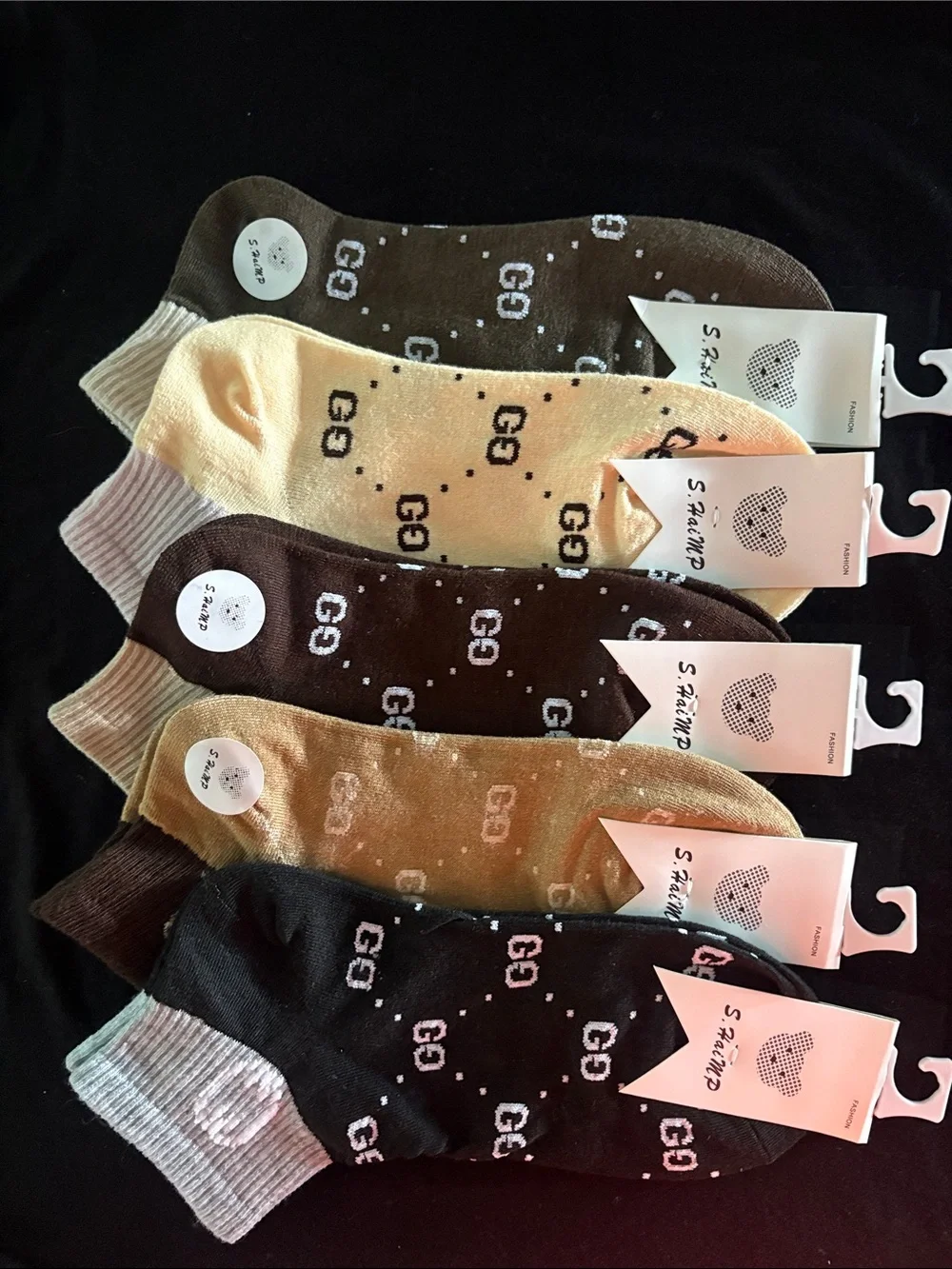 Fashion Ankle Socks - Mixed Colors (5-Pack)